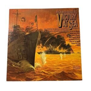 Victory at Sea Vol. 2 LP Richard Rodgers Orchestral Soundtrack 12" Vinyl